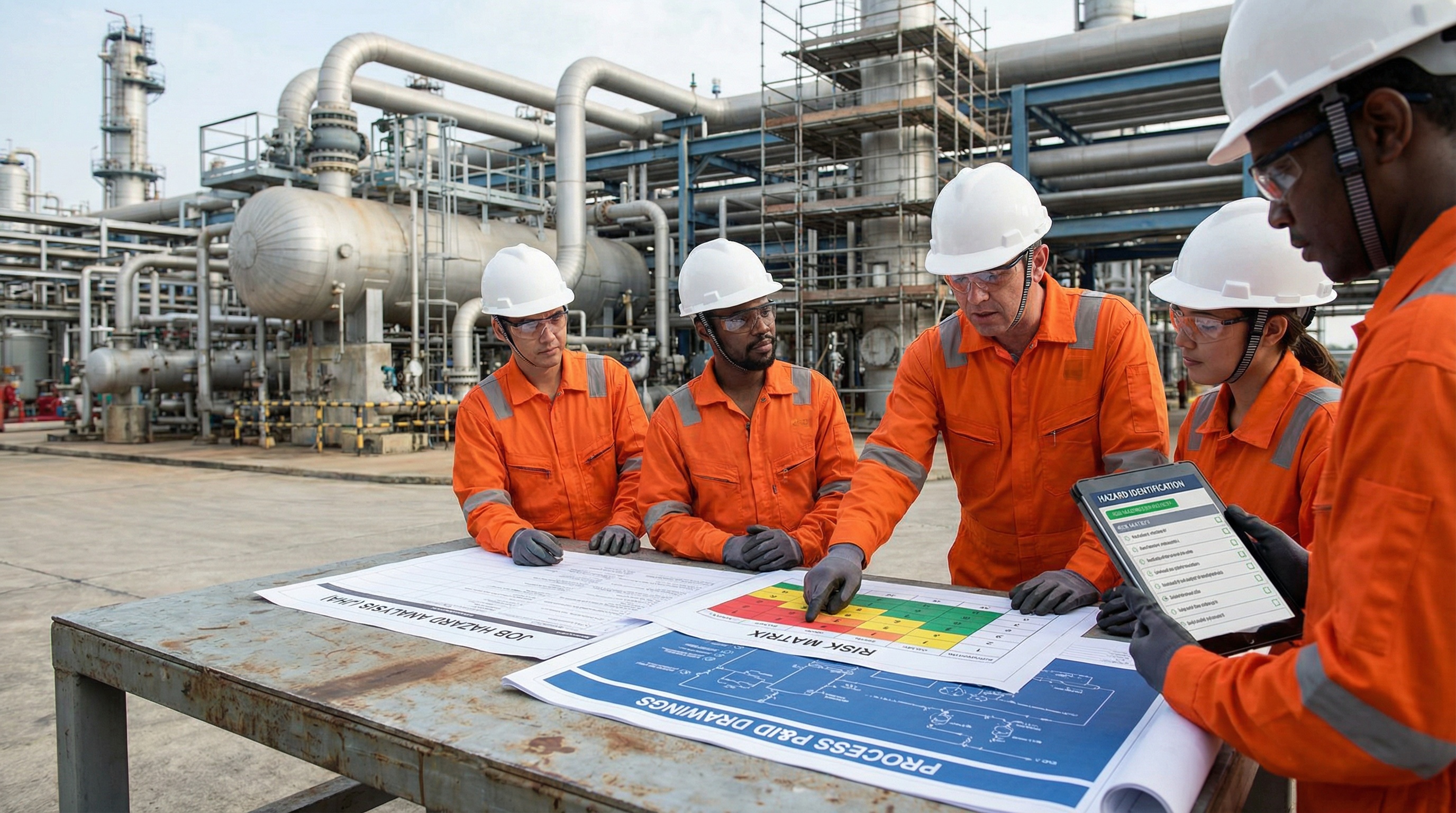 Industrial Process Safety and Task Risk Analysis (TRA/JHA)